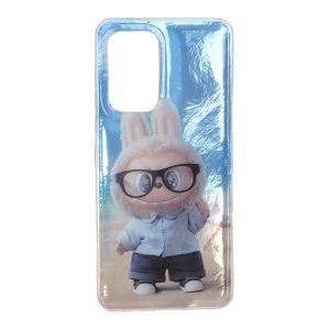 قاب اطلسی Labubu دور ژله ای Samsung Galaxy A53 - طرح 142