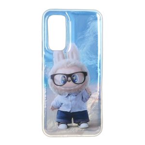 قاب اطلسی Labubu دور ژله ای Samsung Galaxy A54 - طرح 190