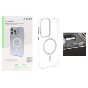 قاب اورجینال belkin شفاف Magsafe مدل Samsung Galaxy S25 FE (پک دار)