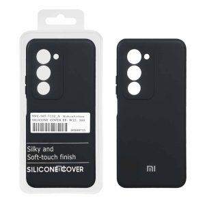 قاب نیو سیلیکون محافظ لنزدار RFF مدل Xiaomi Redmi 15 4G - مشکی (پک دار)