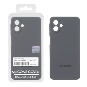 قاب سیلیکونی پاک کنی اورجینال Master Quality مدل Samsung Galaxy A07 - خاکستری (پک دار)
