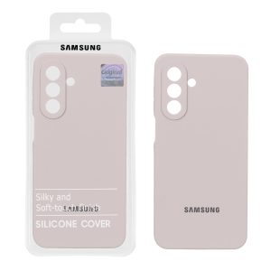 قاب سیلیکونی پاک کنی اورجینال Master Quality مدل Samsung Galaxy A17 / A26 - خاکی (پک دار)