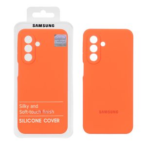 قاب سیلیکونی پاک کنی اورجینال Master Quality مدل Samsung Galaxy A17 / A26 - نارنجی (پک دار)
