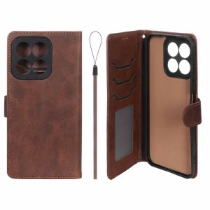 کیف موبایل مگنتی درجه یک داخل خز MNC Plus مدل Honor X8c - قهوه ای