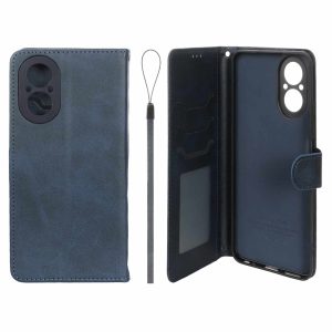 کیف موبایل مگنتی درجه یک داخل خز MNC Plus مدل Realme C67 4G - سرمه ای