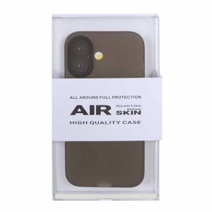 قاب Original KDoo Air Skin مدل Apple iPhone 17 - خاکستری (پک دار) - NTC