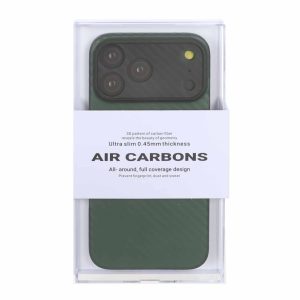 قاب محافظ لنزدار Original KDoo Air Carbon مدل Apple iPhone 17 Pro Max - سبز ( پک دار) - NTC