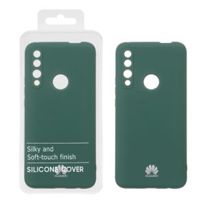 قاب نیو سیلیکون محافظ لنزدار RFF مدل Huawei Y9 Prime (2019) / Honor 9X - سبز (پک دار)