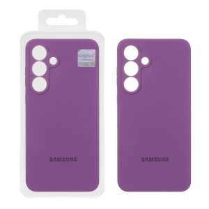 قاب سیلیکونی پاک کنی اورجینال Master Quality مدل Samsung Galaxy S25 FE - ارغوانی (پک دار)
