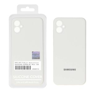 قاب سیلیکونی پاک کنی اورجینال Master Quality مدل Samsung Galaxy A05 / M05 / F05 - سفید (پک دار)