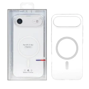 قاب اورجینال کریستالی MagSafe شفاف Premium مدل Apple iPhone 17 Air (پک دار)