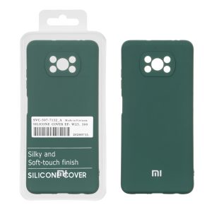 قاب نیو سیلیکون محافظ لنزدار RFF مدل Xiaomi Poco X3 / Poco X3 Pro / Poco X3 NFC - سبز (پک دار)
