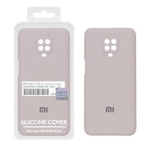 قاب سیلیکونی پاک کنی اورجینال Master Quality مدل Xiaomi Redmi Note 9S / Redmi Note 9 Pro / Redmi Note 9 Pro Max - خاکی (پک دار)