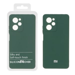 قاب نیو سیلیکون محافظ لنزدار RFF مدل Xiaomi Poco X5 Pro 5G - سبز (پک دار)
