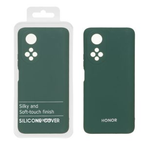 قاب نیو سیلیکون محافظ لنزدار RFF مدل Honor X7 4G - سبز (پک دار)