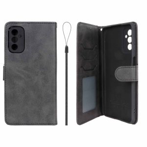 کیف موبایل مگنتی درجه یک داخل خز MNC Plus مدل Samsung Galaxy M52 - مشکی