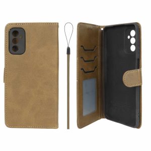 کیف موبایل مگنتی درجه یک داخل خز MNC Plus مدل Samsung Galaxy M52 - سبز زیتونی
