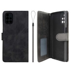 کیف موبایل مگنتی درجه یک داخل خز MNC Plus مدل Samsung Galaxy M51 - مشکی