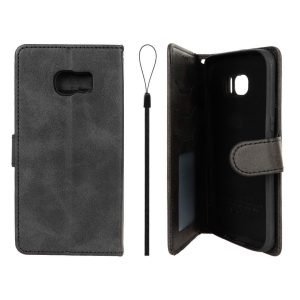 کیف موبایل مگنتی درجه یک داخل خز MNC Plus مدل Samsung Galaxy S7 - مشکی