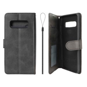 کیف موبایل مگنتی درجه یک داخل خز MNC Plus مدل Samsung Galaxy S10 Plus - مشکی