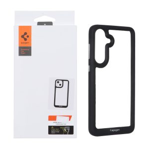 قاب اورجینال Spigen مدل Samsung Galaxy S25 FE - شفاف مشکی (پک دار)