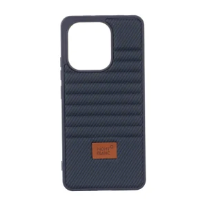 قاب Mont Blanc پافری طرح هاشور Xiaomi Redmi Note 13 4G - سرمه ای