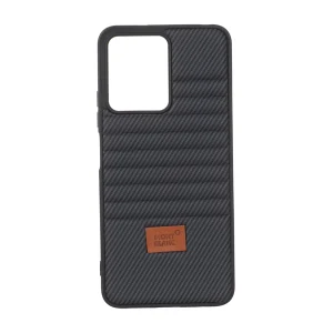 قاب Mont Blanc پافری طرح هاشور Xiaomi Redmi Note 12 4G - مشکی