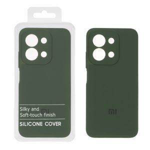 قاب سیلیکونی پاک کنی اورجینال Master Quality نسخه گلوبال Xiaomi Redmi 15C / Poco C85 - سبز ارتشی (پک دار)
