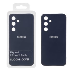 قاب نیو سیلیکون محافظ لنزدار RFF مدل Samsung Galaxy S24 Plus - سرمه ای (پک دار)