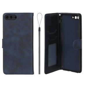 کیف موبایل مگنتی درجه یک داخل خز MNC Plus مدل Apple iPhone 7 Plus / iPhone 8 Plus - سرمه ای