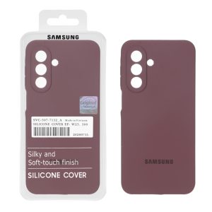 قاب سیلیکونی پاک کنی اورجینال Master Quality مدل Samsung Galaxy A17 / A26 - قهوه ای (پک دار)