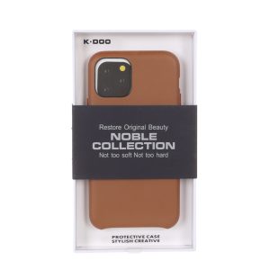 قاب Original KDoo Noble مدل Apple iPhone 11 Pro Max - قهوه ای (پک دار)