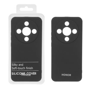قاب نیو سیلیکون محافظ لنزدار RFF مدل Honor X9d - مشکی (پک دار)
