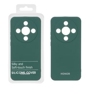 قاب نیو سیلیکون محافظ لنزدار RFF مدل Honor X9d - سبز (پک دار)