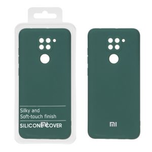 قاب نیو سیلیکون محافظ لنزدار RFF مدل Xiaomi Redmi Note 9 / Redmi 10X 5G / Redmi 10X Pro 5G - سبز (پک دار)