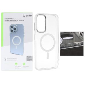 قاب اورجینال belkin شفاف Magsafe مدل Samsung Galaxy A14 (پک دار)