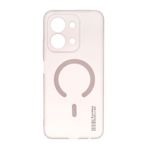 قاب Syndee مات طرح مگ سیف نسخه گلوبال Xiaomi Redmi 15C / Poco C85 - صورتی چرک