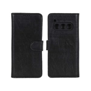 کیف موبایل چرمی مگنتی محافظ لنزدار Daria Bond 2 lite - مشکی