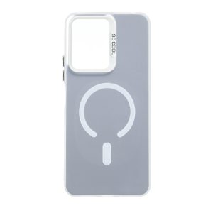 قاب SO COOL طرح مگ سیف Xiaomi Redmi 13C / Poco C65 - نقره ای