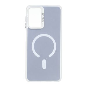 قاب SO COOL طرح مگ سیف Samsung Galaxy A13 4G / A13 5G / A04s / M13 4G / M23 / F13 - نقره ای