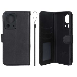 کیف موبایل مگنتی درجه یک داخل خز MNC Plus مدل Xiaomi Mi 13 Lite - مشکی