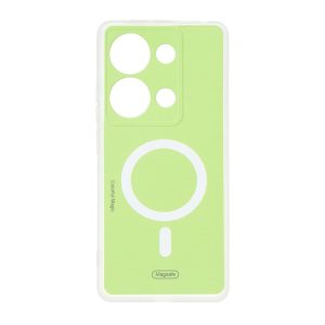 قاب Colorful Magic طرح مگ سیف محافظ لنزدار Xiaomi Redmi Note 14S / Note 13 Pro 4G / Poco M6 Pro 4G - سبز