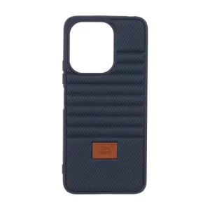 قاب Mont Blanc پافری طرح هاشور Xiaomi Redmi 13X / Redmi 13 4G / Poco M6 4G - سرمه ای