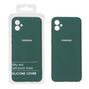 قاب نیو سیلیکون محافظ لنزدار RFF مدل Samsung Galaxy A04e / M04 / F04 - سبز (پک دار)