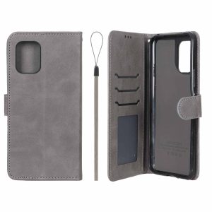 کیف موبایل مگنتی درجه یک داخل خز MNC Plus مدل Xiaomi Mi 10 Lite - خاکستری