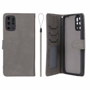 کیف موبایل مگنتی درجه یک داخل خز MNC Plus مدل Samsung Galaxy S20 Plus - خاکستری