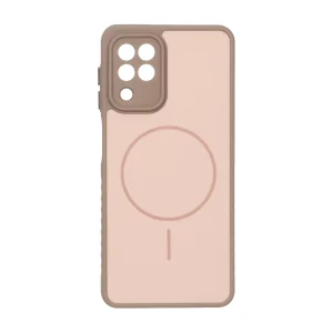 قاب Soft طرح مگ سیف محافظ لنزدار Samsung Galaxy A22 4G / M22 / M32 4G / F22 - نسکافه ای