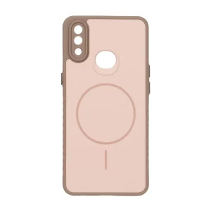 قاب Soft طرح مگ سیف محافظ لنزدار Samsung Galaxy A10s - نسکافه ای