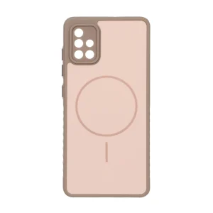 قاب Soft طرح مگ سیف محافظ لنزدار Samsung Galaxy A51 / M40s - نسکافه ای