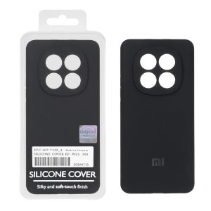 قاب سیلیکونی پاک کنی اورجینال Master Quality مدل Xiaomi Redmi Note 15 / Poco M8 5G - مشکی (پک دار)